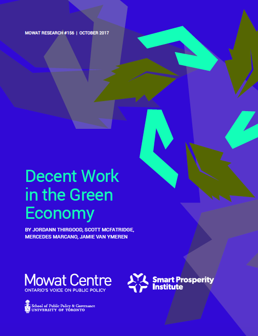 Cover Image: Decent Work in the Green Economy 
