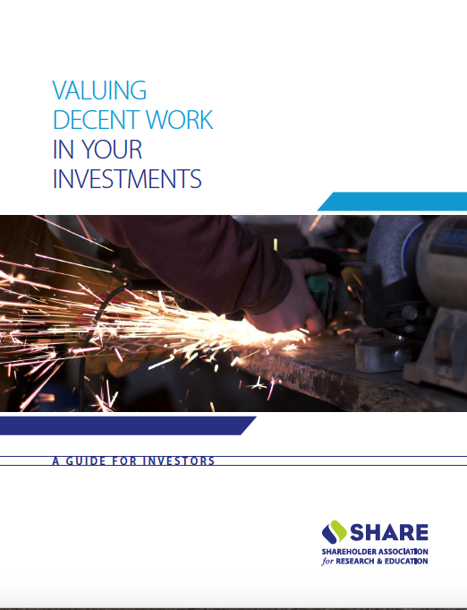 Cover Image: Valuing Decent Work in your Investments

