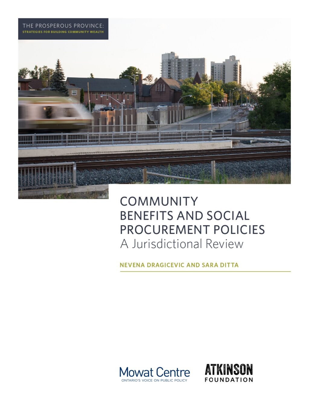 Community Benefits and Social Procurement Policies